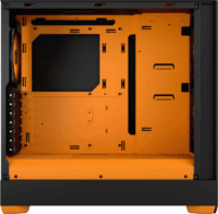 Fractal Design Pop Air RGB Orange Core TG Clear Tint Számítógépház - Fekete/Narancssárga