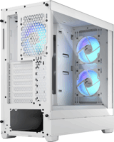 Fractal Design Pop Air RGB White TG Clear Tint Számítógépház - Fehér/Kék