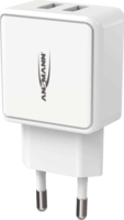 Ansmann HC212 Hálózati 2xUSB töltő - Fehér (12W)