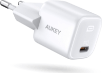AUKEY PA-B1-WT Hálózati USB-C töltő - Fehér (20W)