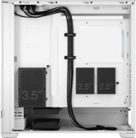 Fractal Design Pop XL Air RGB White TG Clear Tint Számítógépház - Fehér