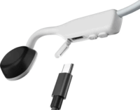 Shokz OpenMove Bluetooth Csontrezgéses Sport Fejhallgató Headset - Fehér