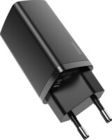 Baseus GaN2 Lite Quick Travel Charger USB/USB-C Hálózati töltő - Fekete (65W)