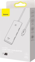 Baseus Lite Series USB Type-C HUB 25cm (4 port) - Fekete