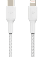 Belkin Boost Charge Lightning apa - USB-C apa Adat és töltőkábel - Fehér (1m)