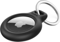 Belkin Secure Holder Apple AirTag Tok kulcskarikával - Fekete (2db)