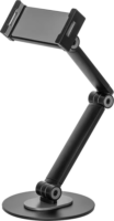 NewStar 4,7"-12,9" asztali Mobiltelefon / Tablet tartó - Fekete