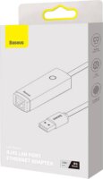Baseus Lite Series USB - RJ45 Ethernet adapter - Fekete