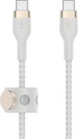 Belkin Flex USB-C apa - USB-C apa Adat- és töltőkábel - Fehér (3m)