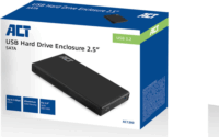 ACT AC1200 2,5" USB 3.2 Külső HDD/SSD ház - Fekete