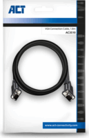 ACT AC3510 VGA - VGA kábel 1,8m - Fekete