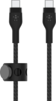 Belkin Boost Charge Pro Flex USB-C apa - USB-C apa Adat- és töltőkábel - Fekete (1m)