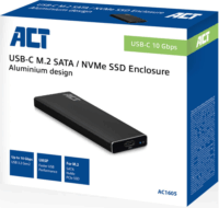 ACT AC1605 USB M.2 NVMe SSD ház - Fekete