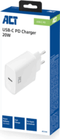 ACT AC2100 Hálózati USB-C Töltő - Fehér (20W)