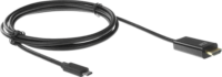 ACT AC7315 USB-C apa - HDMI apa Adapterkábel - Fekete (2m)