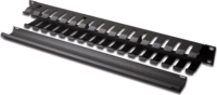 Digitus DN-97617 Kábelkezelő panel levehető fedéllel - Fekete