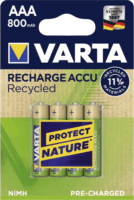 Varta Recharge Akku Recycled AAA Újratölthető elem (40db/csomag)