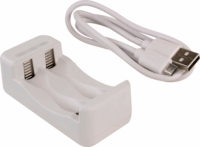 Ansmann Basic II 2x AA/AAA NiMH Akkumulátor Töltő (+2 db AA elem)