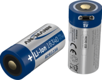 Ansmann 16340 Li-Ion 850 mAh Micro USB Akkumulátor (1db/csomag)
