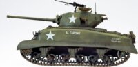 Italeri M4-A1 Sherman tank műanyag modell (1:35)