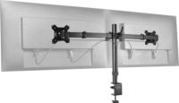 Trust GXT 1120 Mara 32" LCD TV/Monitor asztali tartó kar - Fekete (2 kijelző)