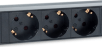 Equip 333299 250V PDU 3 aljzatos 1.5m - Fekete