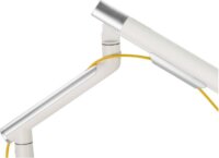 Maclean Ergo Office ER-437 17"-32" LCD TV/Monitor asztali tartó kar - Fehér