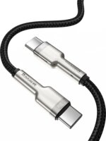 Baseus Cafule Series USB-C apa - USB-C apa 2.0 Adat és töltőkábel - Fekete (2m)