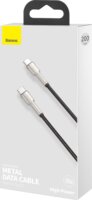 Baseus Cafule Series USB-C apa - USB-C apa 2.0 Adat és töltőkábel - Fekete (2m)