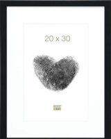 Deknudt S66KF2 P1 33,2x43,3 Képkeret - Fekete