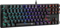 T-Dagger Bora USB RGB Mechanikus Gaming Billentyűzet (Blue Switch) - Magyar