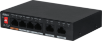 Dahua PFS3006-4ET-60 V2 PoE Switch Fekete