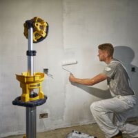 DeWalt DCL079-XJ Állványos Akkus LED Munkalámpa - Sárga/Fekete