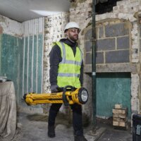 DeWalt DCL079-XJ Állványos Akkus LED Munkalámpa - Sárga/Fekete