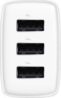 Baseus Compact Charger Hálózati USB-A töltő - Fehér (17W)