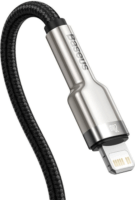 Baseus Cafule Series USB-C apa 2.0 - Lightning apa Adat és töltőkábel - Fekete (0.25m)
