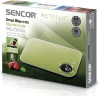 Sencor SKS 7070GG Smart konyhai mérleg - Zöld