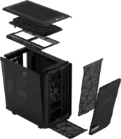 Fractal Design Meshify 2 Mini Számítógépház - Fekete