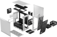 Fractal Design Meshify 2 Mini Számítógépház - Fehér