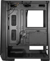 Inter-Tech IT-3503 Airstream Gaming Számítógépház - Fekete