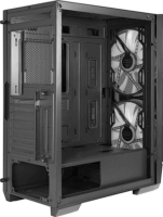 Inter-Tech IT-3503 Airstream Gaming Számítógépház - Fekete