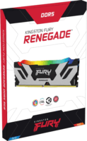 Kingston 32GB / 6400 Fury Renegade Silver RGB DDR5 RAM KIT (2x16GB)