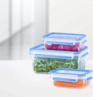 Emsa Clip&Close műanyag ételtároló készlet (5db)