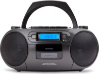 Aiwa BBTC-550BK Hordozható Rádió - Fekete