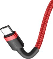 Baseus Cafule Series USB-C apa - USB-C apa 2.0 Adat és töltőkábel - Piros (1m)