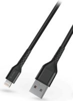Devia Gracious Series USB-A apa 2.0 - Lightning apa iPhone töltőkábel - Fekete (2m)
