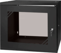 Stalflex 19" Fali rack szekrény 9U 520x460 - Fekete