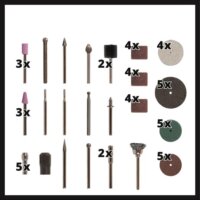 Einhell TE-MT 7,2 Akkus Gravírozó Csiszoló készlet