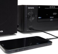 Aiwa MSBTU-500 Mikro HiFi rendszer - Fekete