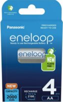 Panasonic BK-3MCDE/4BE Eneloop AA 2000mAh újratölthető Ceruzaelem (4db)